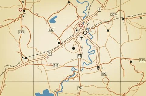 Roadmap Stock Illustration