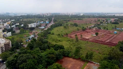 Roads and Fields 1 Stock Footage 252056322