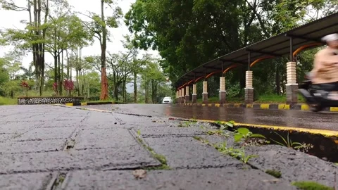 The roads are smooth and cool Stock Footage 309951145