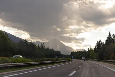 Roads Of Austria Stock Photos