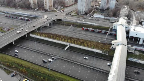 Roads in a big city. 動画素材 119729548