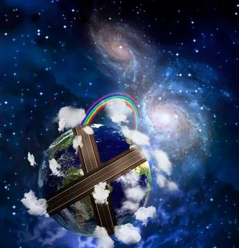 Roads on the Earth Stock Illustration