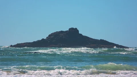 Roads End Point Island Stock Footage 91190493