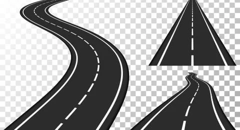 Roads Stock Illustration
