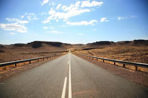 Roads in Namibia Stock Photos