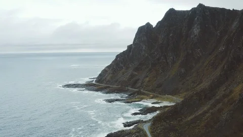 Roads at North Norway Vídeo Stock 97759043