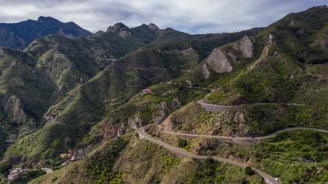 Roads on Tenerife Stock Photos
