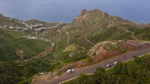 Roads on Tenerife Stock Photos