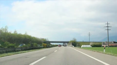 Roads through Switzerland Stock Footage 10889881