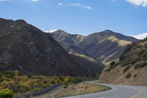 Roads of Utah Stock Photos