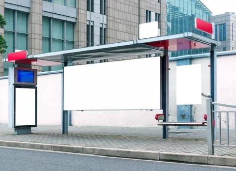 Roadside billboards Stock Photos