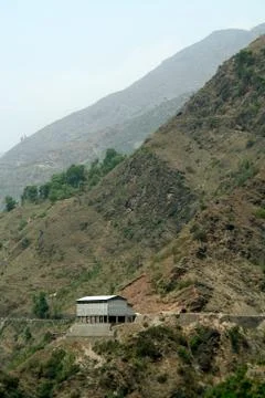 Roadside Cabin Foto stock