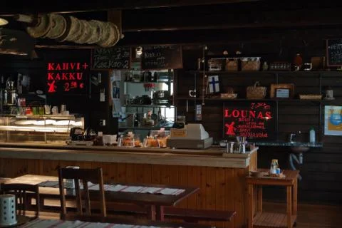 Roadside cafe. Stock Photos