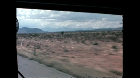 Roadside Desert Landscape Stock Footage 276291810