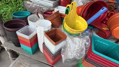 Roadside shops showcase a mix of everyday essentials and local crafts Stock Footage 319221315