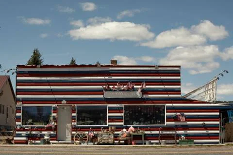 Roadside Store, Utah Stock Photos