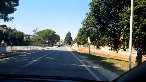 Roadview by the car Stock Footage 93298531