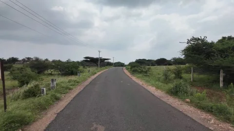 Roadway - Empty - No Vehicle Video stock 263733469