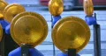 Roadwork lights. HD Footage