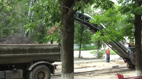 Roadworks Stock Footage 7902262