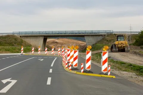 Roadworks Stock Photos