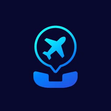 Roaming call icon with phone, vector design Stock Illustration