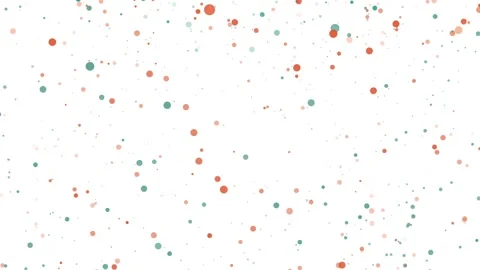 Roaming dots Stock Footage 292560588