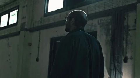 Roaming old building Stock Footage 85843878