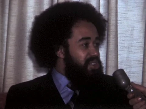 Roanoke, VA - 5/31/71: Interview with W. Haywood Burns Stock Footage 234351138