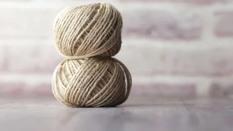 Roap texture on a table closeup | Stock Video | Pond5