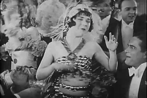 Roaring 20s - Flapper Party and Dance Scene 1920s