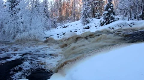 Roaring rapids Stock Footage 46273092