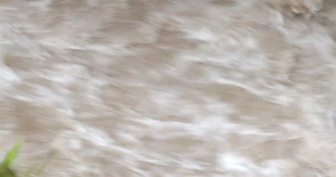 A roaring river, Close-up Detail Stock Footage 291598058