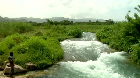 Roaring River, Jamaica Stock Footage 22159425