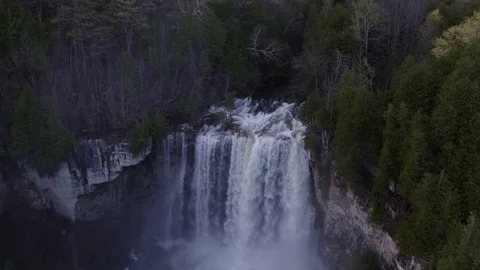 Roaring Waterfall  Vídeo Stock 81977239