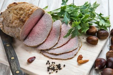 Roast beef Stock Photos