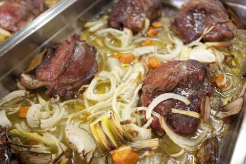 Roast beef Stock-Fotos