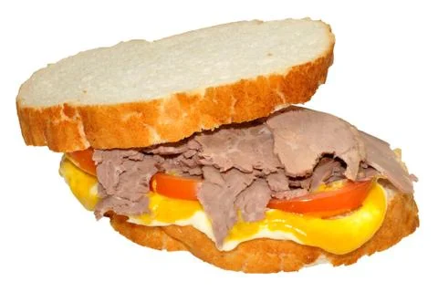 Roast Beef Sandwich Stock Photos