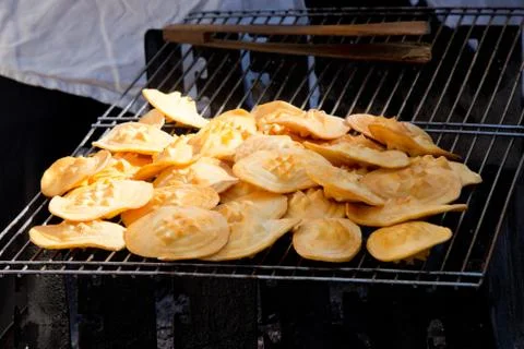 Roast cheese Foto stock