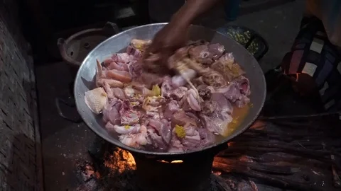 Roast chicken Stock Footage 104388394