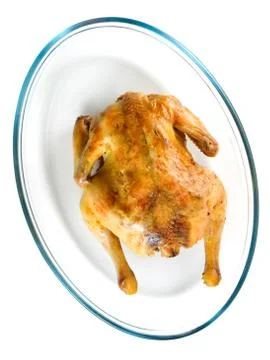 Roast chicken Stock Photos