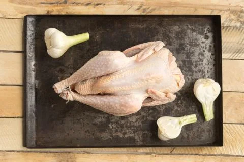 Roast chicken Stock Photos