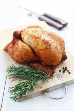 Roast Chicken Foto stock