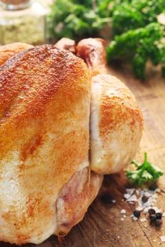 Roast Chicken Stock Photos