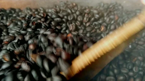 Roast coffee Stock-Footage 159821668