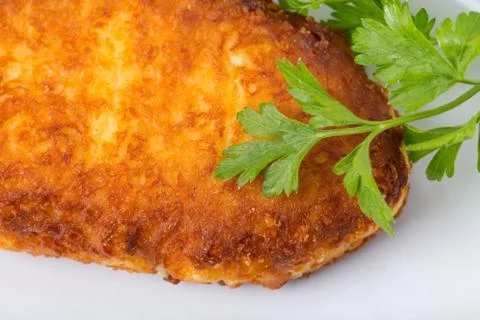 Roast corn pie with melted cheese. Stock Photos