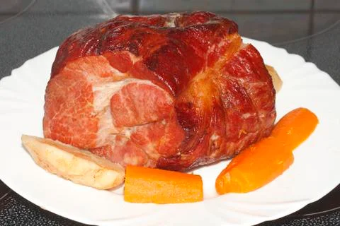 Roast cured pork Stock Photos
