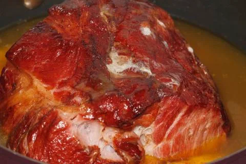 Roast cured pork Stock Photos