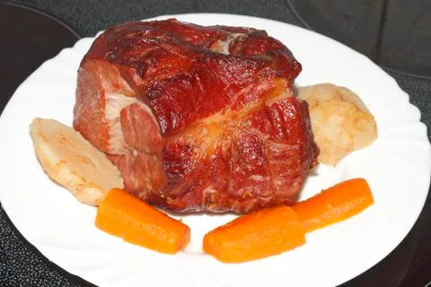 Roast cured pork Stock Photos