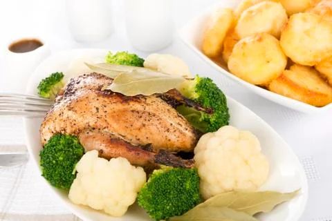 Roast Dinner Stock Photos